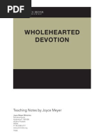 Wholehearted Devotion Joyce Meyer