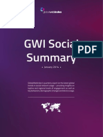 GWI Social January 2014 Summary