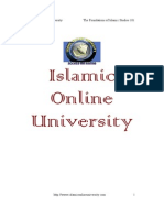 Islamic Online University The Foundations of Islamic Studies 101