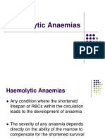 Haemolytic Anaemias