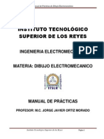 MANUAL DE PRACTICAS Dibujo Electromecanico PDF
