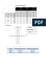 Iview GT (Isocentre Shift and Table Movement) : Gantry Horizontal Value Movement Vertical Value Movement