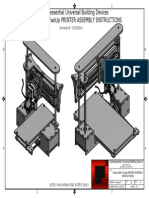 QU-BD Printer Assembly Instructions
