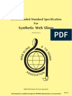 Wstda Standard Web Slings