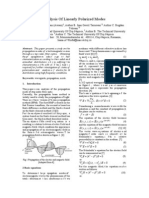 Analysis of Linearly Polarized Modes