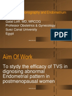 Transvaginal Sonography and Endometrium