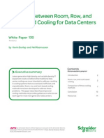 Choosing Between Room, Row, and Rack-Based Cooling For Data Centers