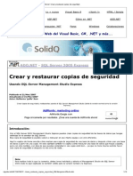 SQL Server_ Crear y Restaurar Copias de Seguridad