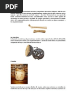 Instrumentos Musicales: Tzu y Tzijolaj | PDF | Flauta | Guatemala