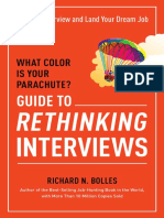 Excerpt From What Color Is Your Parachute? Guide To Rethinking Interviews by Richard N. Bolles