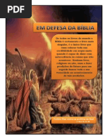 Em Defesa Da Bíblia