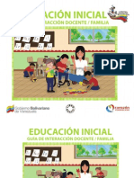 Colección Bicentenario - Educacion Inicial Guia de Interaccion Docente