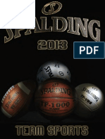 2013 Spalding Team Catalog