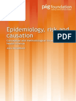 Epidemiology Risk and Causation Report