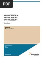 Datasheet MC68HC908QC16