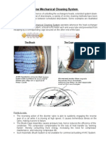 Brush-Type On-Line Mechanical Cleaning System