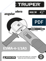 Instructivo Esmeril Angular (Esma 41-2 A3)