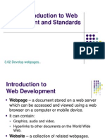 3.02A Introduction to Web Development and Standards