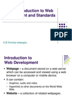 3.02A Introduction To Web Development and Standards