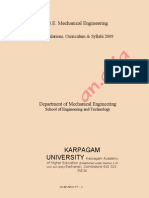Mechanical Syllabus For Engineering Students