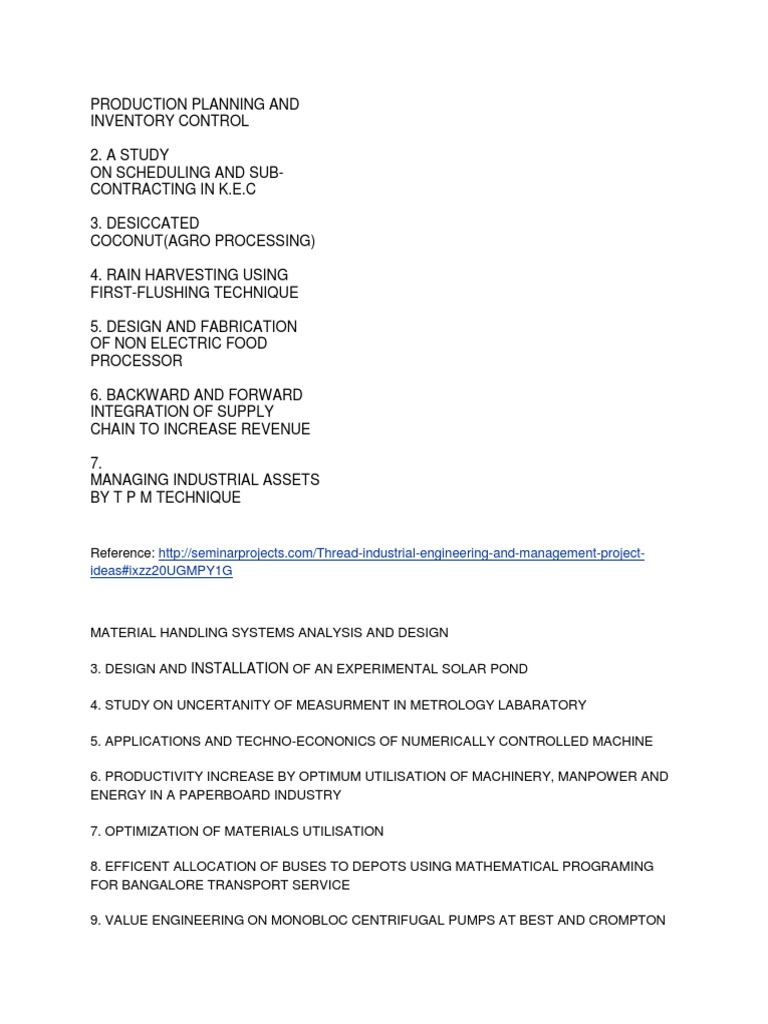 Production Planning & Inventory Control | PDF | Computer Aided Design ...