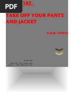 Blink 182 - Take Off Your Pants and Jacket (Chords)