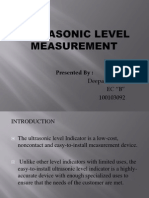 Ultrasonic Level Measurement