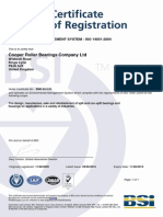 Cooper Roller Bearings Company LTD: Environmental Management System - Iso 14001:2004