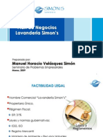 Plan de Negocios Lavandería Simons