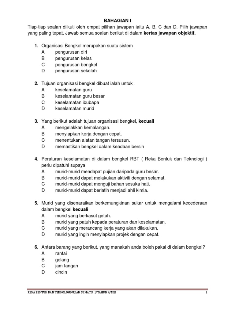 Contoh Soalan Kuiz Agama Islam - Terengganu v