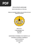 Download Makalah Hukum Kelembagaannegaraan Peranan Komisi Yudisial Dalam Pengawasan Terhadap Hakim by Yasir Adi Pratama SN223033148 doc pdf