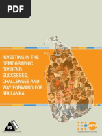 Download Investing in the Demographic Dividend Successes Challenges and Way Forward for Sri Lanka - IPS and UNFPA Report May 2014 by IPS Sri Lanka SN223035577 doc pdf