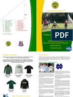 VUWAFC Programme 10 May 2014