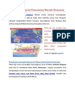 El Nino Malaysia Fenomena Musim Kemarau