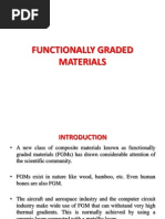 Functionally Graded Materials