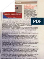 Segnalazione di GRAMSCIANA sulla Gazzetta di Modena