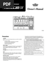 Vox Tonelab ST Manual