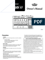 Vox Tonelab ST Manual