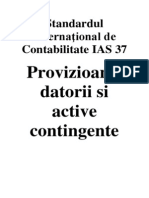 IAS Standardul International de Contabilitate IAS 37