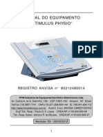 Manual completo do equipamento Stimulus Physio