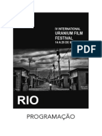 Rio de Janeiro Uranium Film Festival Programação Maio 2014
