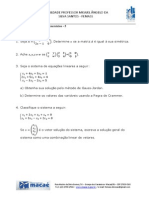 Lista de Exercícios - 5