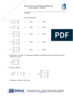 Lista de Exercícios - 2