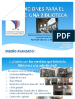 Condiciones Para El Uso de Una Biblioteca