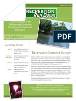 Recreation Run Down: Issue 4 (Spring 2014)