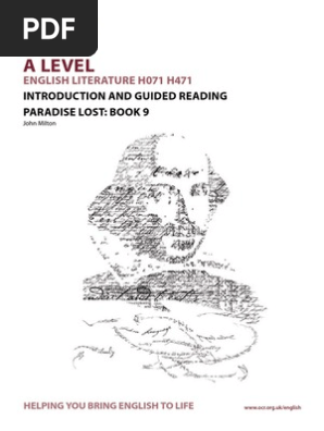 77414 Unit F663 Paradise Lost Book 9 John Milton - 