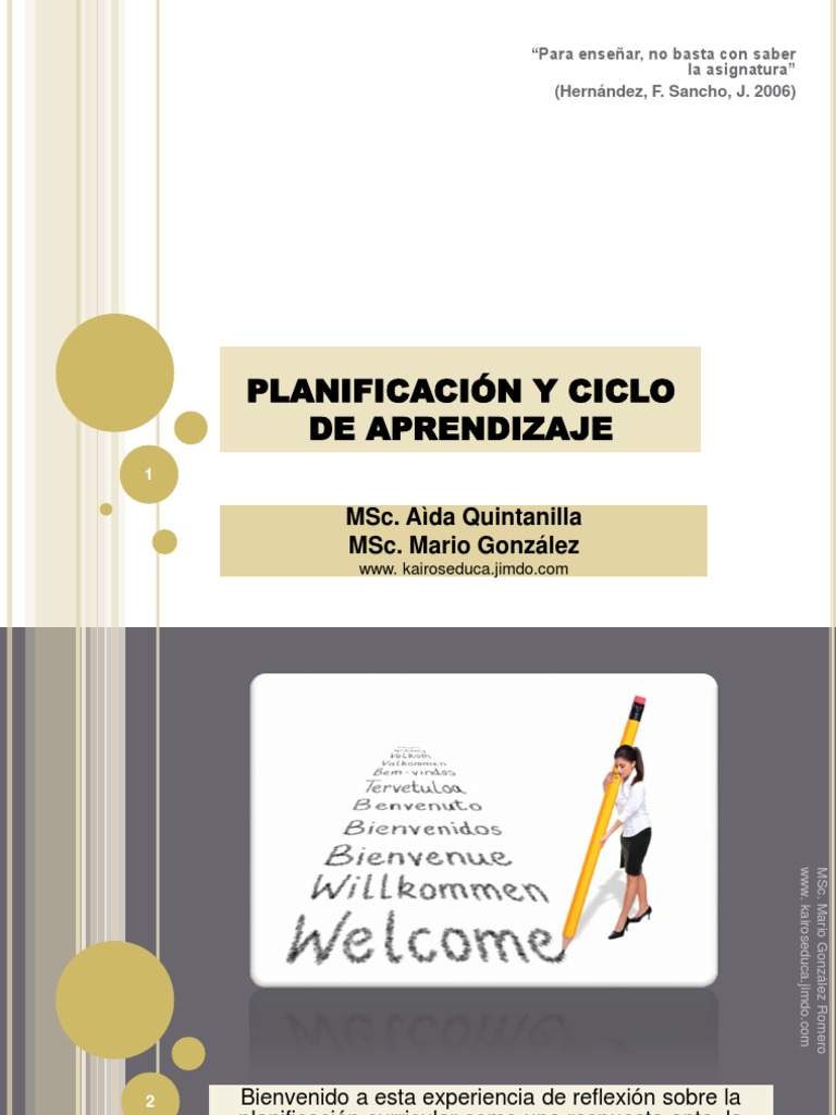 Planificación Educativa Efectiva | PDF | Evaluación | Planificación