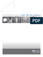 Definitive Guide QAD .NET UI Power & Benefits