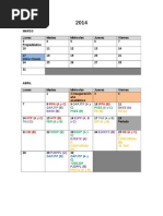 Download Calendario Academico Anuales y Primer Semestre 20141 by Cad Universidad Talca SN223097841 doc pdf