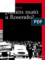 _Quien Mato a Rosendo_ - Rodolfo Walsh